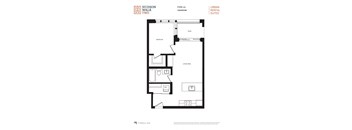 a floor plan of hudson walk two