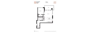 a floor plan of hudson walk two