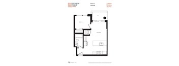 a floor plan of hudson walk two