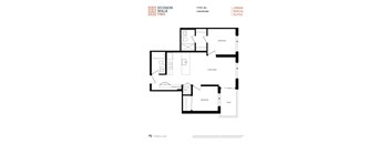 a floor plan of hudson walk two