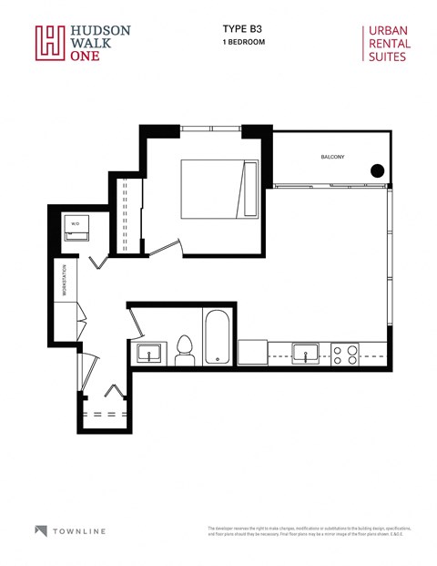 a floor plan of the urban retreat