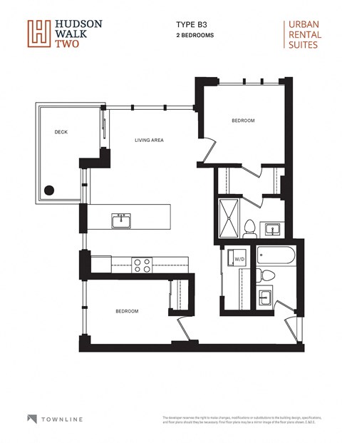 the floor plan of urban central suites