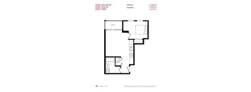 a floor plan of the unit