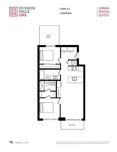 a floor plan of the unit