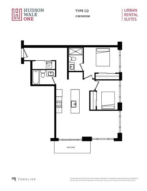 a floor plan of the unit