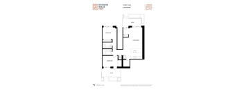 a black and white floor plan of a house
