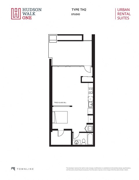 bedroom floor plan an in 2 bed 1 bath apartment