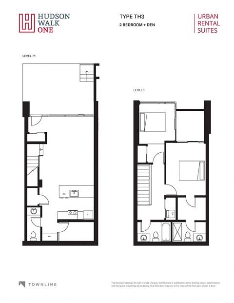 the floor plan of urban retreat