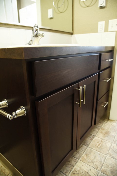 Bathroom Accessories at Railhead Apartments, Washington