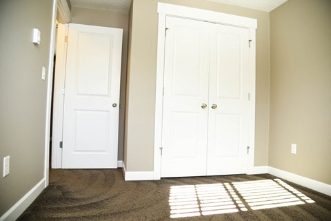 Bedroom With Closet at Railhead Apartments, Washington, 99202