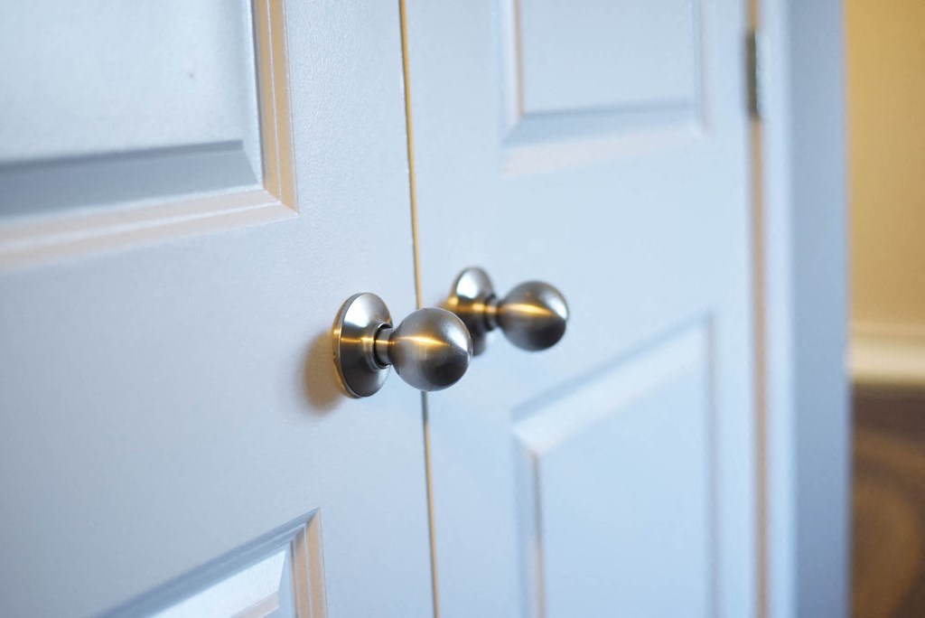 Door Knob at Railhead Apartments, Spokane