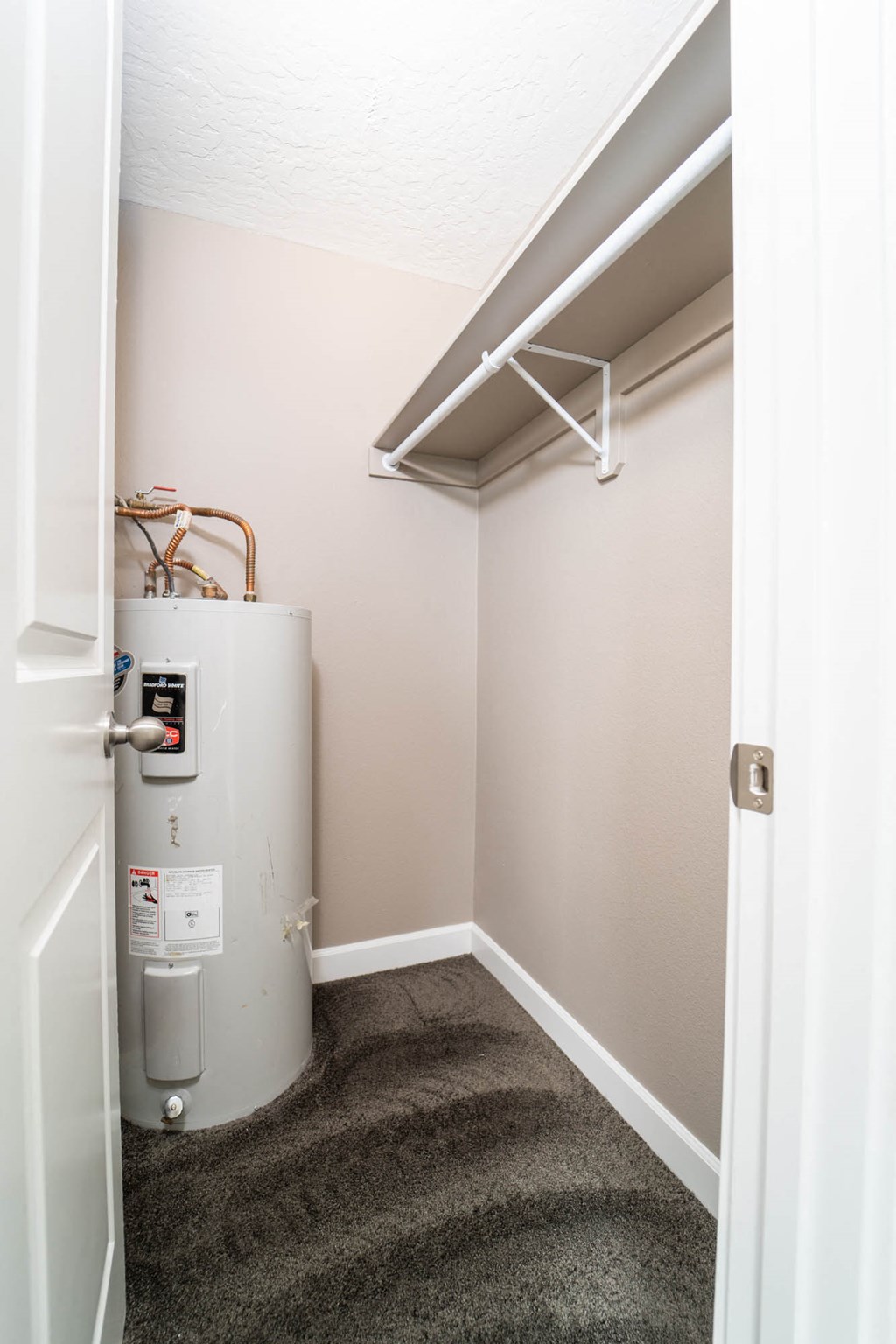 Bedroom Closet at Railhead Apartments, Washington, 99202