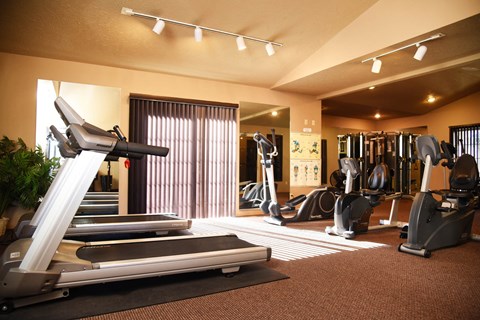 Gym at Graymayre Crossing Apartments, Spokane, Washington