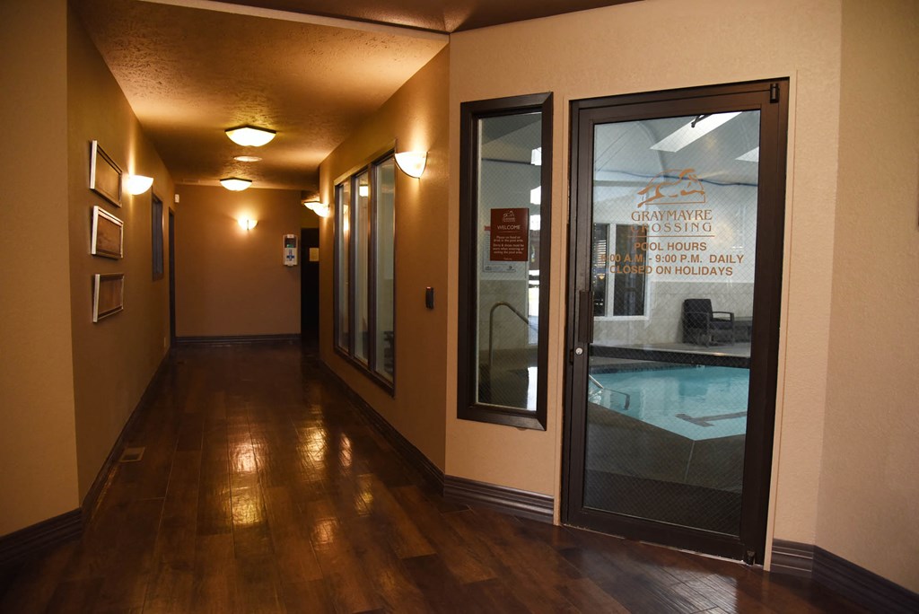 Clubhouse interior at Graymayre Crossing Apartments, Washington