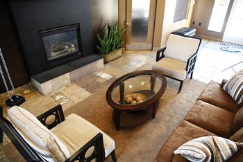 Aerial View Of Clubhouse Interior Aerial View Of Clubhouse Interior at The Lusitano Apartments, Washington - Photo Gallery 5