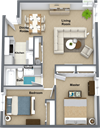 2 bedroom