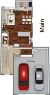 Salerno Floor Plan Salerno Floor Plan 2,179 Sq.Ft. at StoneHorse at Wandermere, Spokane, WA, 99208