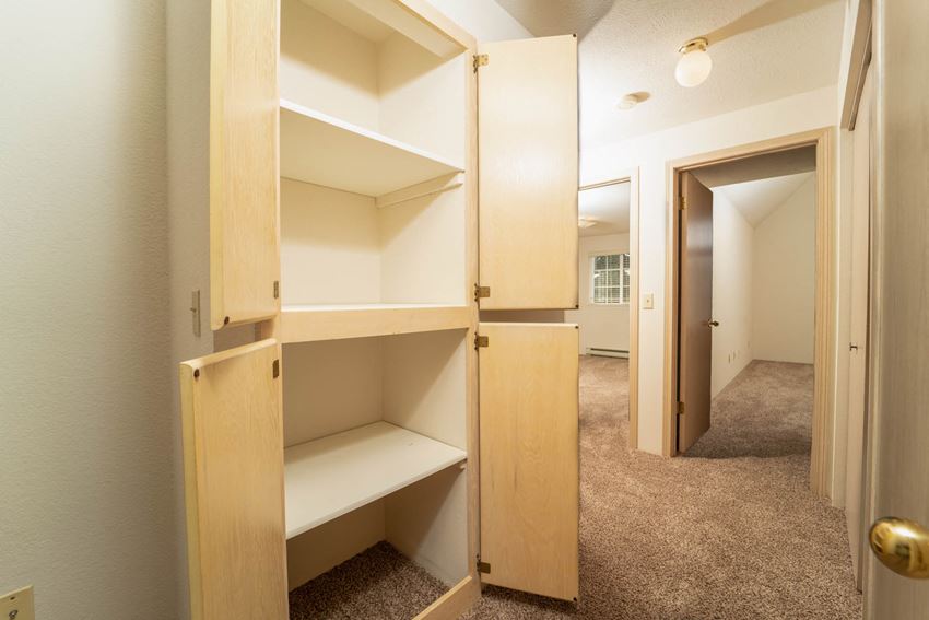 Closet Closet at Morning Glory Circle Apartments, Spokane, 99208