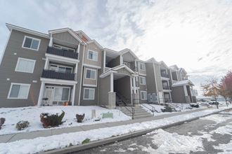 Property Exterior Property Exterior at Quadrangle 2 Apartments, Washington - Photo Gallery