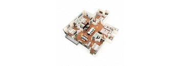 a floor plan of a house