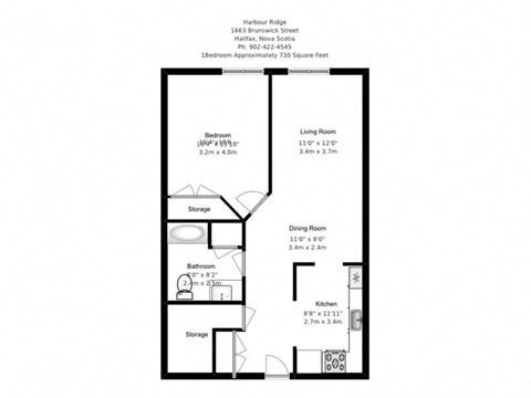 1663 Brunswick Street 1-2 Beds Apartment for Rent - Photo Gallery 15