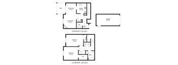 2 Bed - 1.5 Bath B