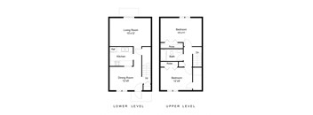 2 Bed - 1 Bath