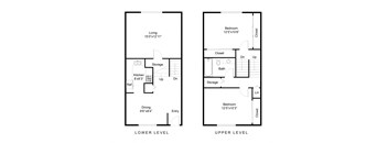 2 Bed - 1 Bath B