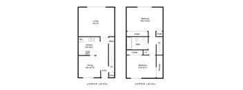 2 Bed - 1 Bath A
