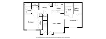 2 Bed - 2 Bath