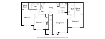 3 Bed - 2 Bath