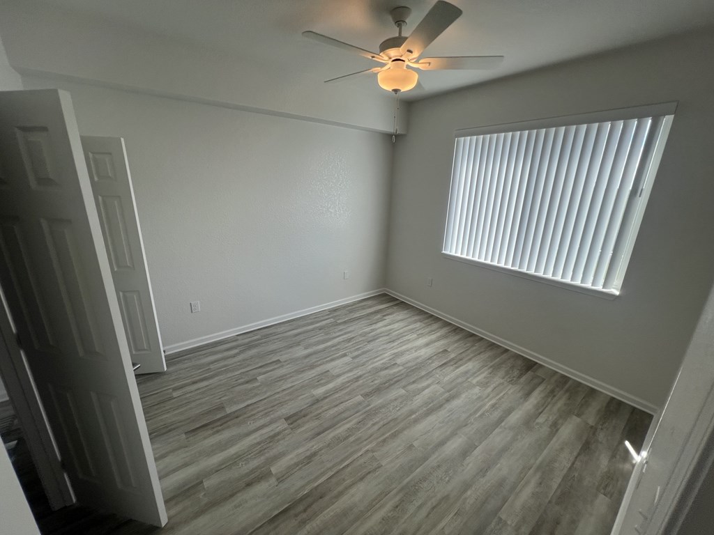 Bedroom in a 1-Bedroom unit at Madison Highlands 2 in Tampa, Florida