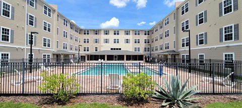 our apartments offer a swimming pool in front of our building