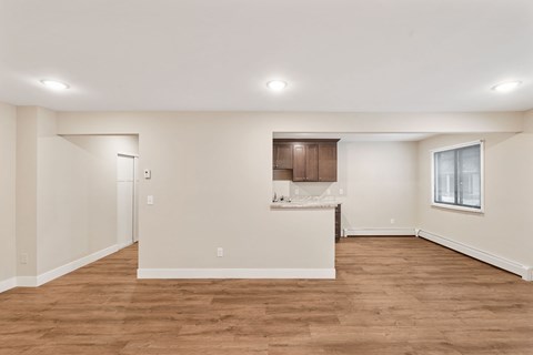 Open concept living at Santa Vera Apartments in Chanhassen, Minnesota.