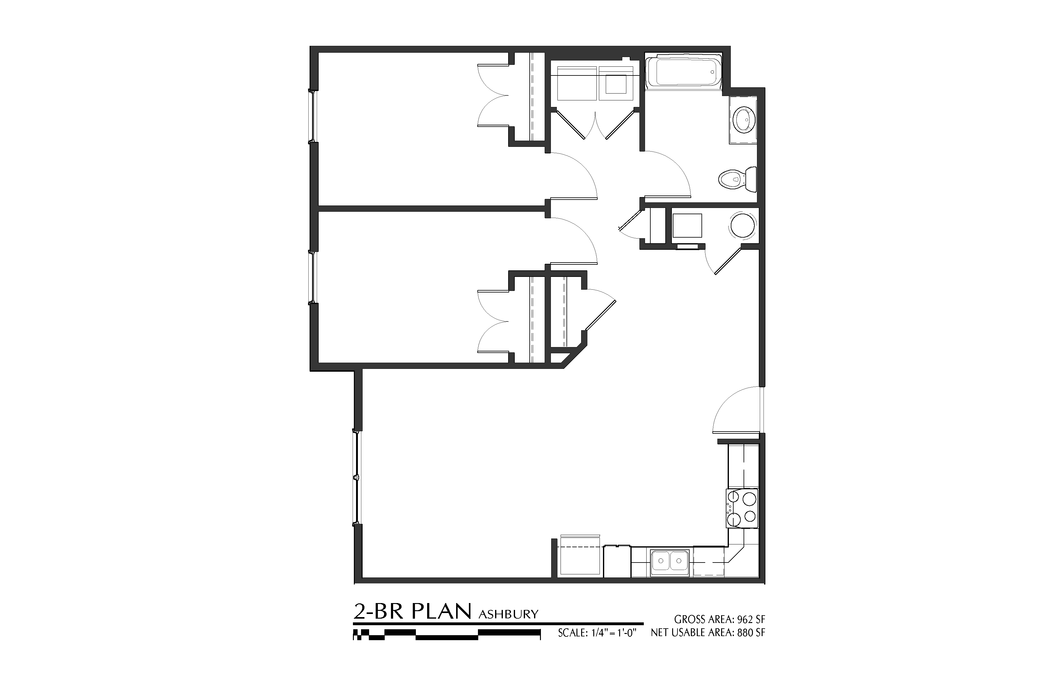 two bedroom