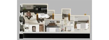 Peper Lofts - Residential_Unit A - Bridge Facing