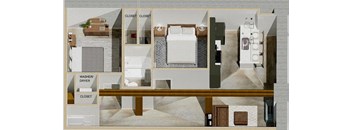 Peper Lofts - Residential_Unit D - Bridge Facing