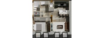 Peper Lofts - Residential_Unit L - Skyline Facing