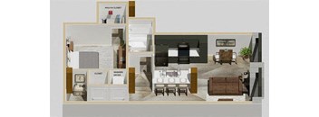 Peper Lofts - Residential_Unit B - Bridge Facing