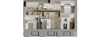 Peper Lofts - Residential_Unit F - Bridge & Arch Facing