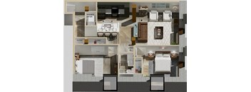 Peper Lofts - Residential_Unit J - Arch & Skyline Facing