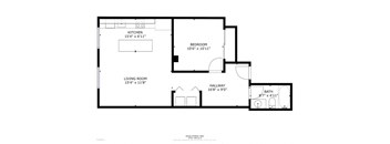 302 Floor Plan at Greeley Lofts, St. Louis, Missouri