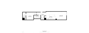 408 Floor Plan at Greeley Lofts, St. Louis, 63102