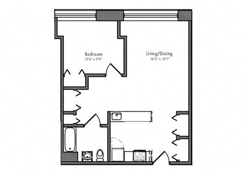 A21 floor plan