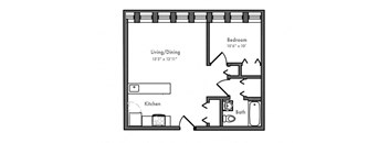 A2 floor plan
