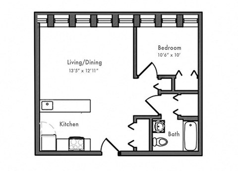 A2 floor plan