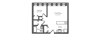 A1 floor plan