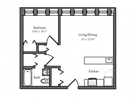 A1 floor plan