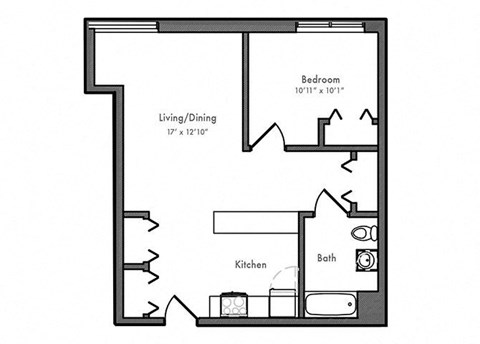 A11 floor plan