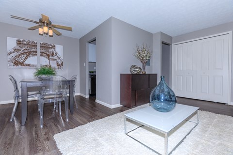 upgraded unit with vinyl plank flooring  at Parkview Apartments, Ohio